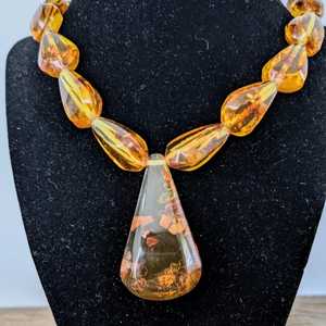 Elegant <b>Resin</b> Natural Pearl Beaded Necklace for Women Stylish Party Fashion Jewelry Gift - Product Image 5
