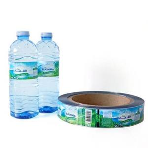 Etiquetas Impresas de PVC Premium para Botellas de Agua, Resistentes al Agua, Reciclables, Duraderas, Ecológicas, de BOPP Personalizadas al por Mayor para Empaquetado - Product Image 1