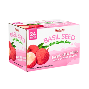 Bebida de Semillas de Albahaca DATAFA con Jugo de Lichi, Botella PET de 320 ml, Bebida Saludable Lista para Beber, OEM, ODM, OBM, Superventas - Product Image 3