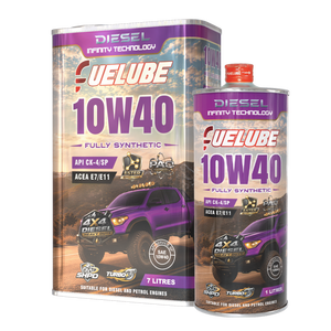 FUELUBE FULLY SYNTHETIC <b>10W40</b> DIESEL ESTER + PAO 7L 1L API CK-4/SP ACEA E7/E11 <b>ENGINE</b> <b>OIL</b> LUBRICANT DIRECT FACTORY WHOLESALE BU - Product Image 1
