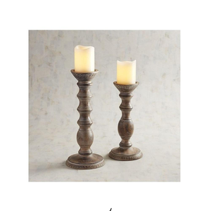 Customized <b>Wooden</b> <b>Candlestick</b> Holder Custom Colors for Home and Wedding Decoration for Christmas Festivities unique candle jars - Product Image 6