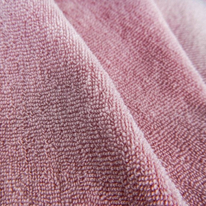 Tissu en molleton tricoté 100 % polyester, respirant, uni, teint, épais, de haute qualité, pour accessoires pour filles, vente en gros sur mesure - Product Image 1