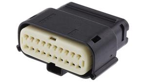 ขั้วต่อสายไฟแบบมีฝาปิด Molex CON-013 ตัวเมีย 20 ขา สำหรับยานยนต์ - Product Image 2