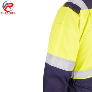 Custom Logo Visibility Work Wear <b>Clothes</b> for Men Hi Viz Workwear Coveralls Reflective Overall 2026 Slim Fit - Product Image 3