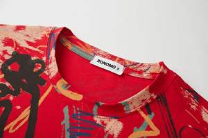 Camiseta de Hombre Oversize con Sublimación, Estilo Moderno, Marca Personalizada, Alta Calidad, Manga Corta, Transpirable, Secado Rápido, 100% Algodón - Product Image 2