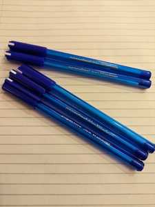 Wisdom Plus Sports Plastic <b>Refill</b> Ball <b>Pen</b> Multi-Functional School and Office <b>Pen</b> with Complete Finish 4-6 Inch Size Blue Body - Product Image 1