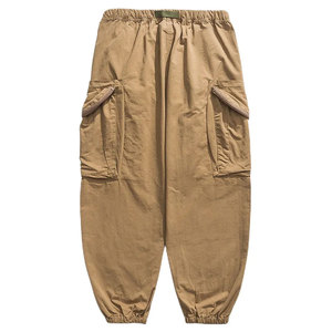 Pantalones Cargo de Lona Transpirable para Hombre, de Alta Calidad, Servicio OEM, Personalizados, Poliéster/Algodón, Ecológicos, Peso Medio, Corte Recto, Casuales - Product Image 3