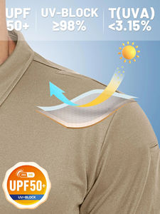 Camisas de Golf de Manga Corta para Hombre, Personalizadas con Logotipo Bordado, Ajustadas, Casuales, Tejidas, Transpirables, de Poliéster y Algodón, al Por Mayor - Product Image 6