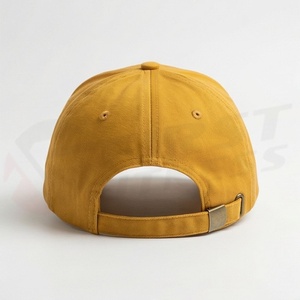 หมวกเบสบอลสีเหลืองมัสตาร์ด ลายเส้นนามธรรม ปักโลโก้ ดีไซน์เก๋ สำหรับผู้ชาย สวมใส่สบาย โดดเด่น ไม่ซ้ำใคร เหมาะสำหรับวิ่ง ทันสมัย - Product Image 2
