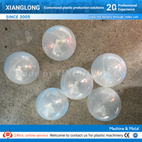 Máquina de Moldeo por Soplado Semiautomática XIANGLONG con Control PLC para Producción de Pelotas de HDPE/PP, Juguetes para Niños