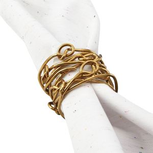 Casting Napkin Rings With A Modern Minimalist Design And Elegant <b>Matte</b> Finish, Perfect For Stylish <b>Table</b> Décor And Fine - Product Image 3