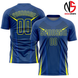 Uniforme de Fútbol Original en Venta, Nuevo Estilo con Logotipo y Tela Personalizados, 100% Poliéster, Ropa de Fútbol OEM 2026 - Product Image 2
