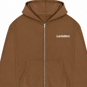Sweat à capuche zippé pour homme, coupe décontractée, poches avant, poignets côtelés, manches longues, imprimé sur la poitrine, personnalisable, vente en gros, fabricant OEM, fournisseur X - Product Image 3