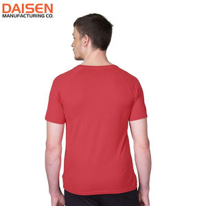 Camiseta Personalizada para Hombre, 100% Algodón, Manga Corta, Cuello Redondo, Corte Ajustado Informal, Venta al Por Mayor, OEM, ODM, Logotipo Personalizado - Product Image 5