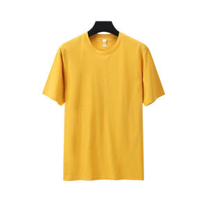 เสื้อยืดผู้ชายผ้าฝ้ายเนื้อดี GSM สูง ทรงโอเวอร์ไซส์ คอกลม  ไม่มีลาย สกรีนโลโก้ได้ สำหรับแบรนด์สตรีทแวร์ - Product Image 6