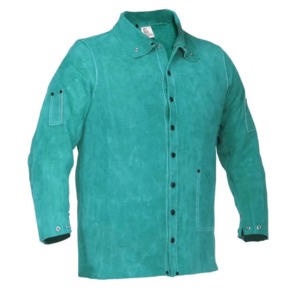 Ropa de Soldadura de Cuero Vacuno, Chaqueta de Seguridad para Soldador, 100% Ropa de Trabajo para Soldadura - Product Image 5