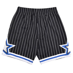Shorts de basketball décontractés pour hommes, en polyester, séchage rapide, respirants, taille élastique, pour l'entraînement - Product Image 2