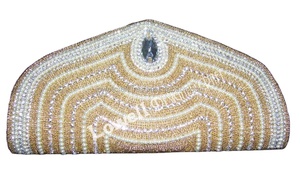 Wholesale Lowellcraft Womens Satin High Quality Trendy Luxury Party Rhinestone Diamond Bling Evening <b>Clutch</b> - Product Image 3