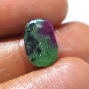 Cabujón de Zoisita Rubí Natural Tallado, Gema de Rubí Tallada a Mano, Piedra Suelta Lisa, Proveedor Mayorista para Joyería - Product Image 3