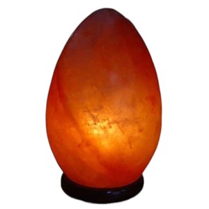 High Quality Himalayan Carved <b>Egg</b> Shape Light Pink Salt Lamp with Real Touch-Sian Enterprises - Product Image 2