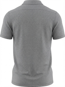 Polo en tissu doux pour homme, tenue élégante pour tous les jours, col classique, coupe régulière, polo élégant - Product Image 2