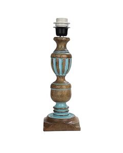 Vintage Wooden Table Lamp Burlap Shade Accent Floor Lamp Rustic Farmhouse <b>Bedside</b> <b>Reading</b> <b>Light</b> - Product Image 3