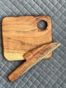 ผลิตภัณฑ์ทำมือเคลือบผิวธรรมชาติ กันลื่น ทนทาน เหมาะสำหรับผัก ผลไม้ เนื้อสัตว์ ชีส และอาหาร - Product Image 6