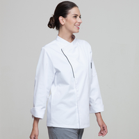 Veste de Chef Premium à Manches Longues – Uniforme Professionnel de Cuisine pour Hôtels et Restaurants – Veste de Cuisinier pour Hommes et Femmes – Vente en Gros