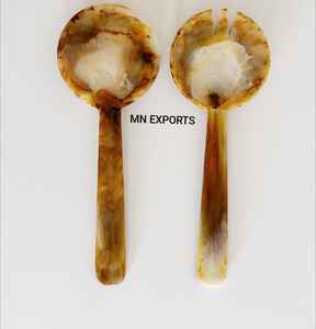 Servidor de Ensalada de Resina, Exportador Indio, Juego de Cubiertos de Resina (Tenedor y Cuchara) para Uso Doméstico y en la Cocina, Tamaño Personalizado por MN EXPORTS - Product Image 4