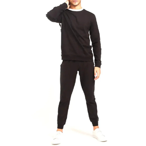 Chándal de invierno para hombre, blanco, con capucha, de algodón, con estampado de dibujos animados, corte regular, largo completo, con bolsillos laterales, estilo urbano. - Product Image 3