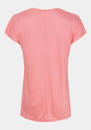 T-shirt en coton respirant pour femme, manches courtes, coupe ample, jersey uni, confortable, style athlétique - Product Image 3