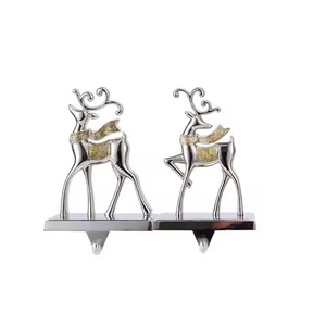 Elegant Metal <b>Stocking</b> <b>Holder</b> for Holiday Decoration and Gift Presentation - Product Image 3