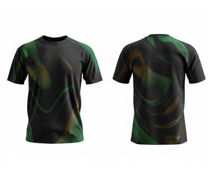 เสื้อยืดพิมพ์ลายแบบซับลิเมชั่นสำหรับทีมกีฬา พร้อมบริการสกรีนโลโก้ตามสั่ง |   ไซส์ผู้ชาย ผู้หญิง และเยาวชน |   ชุดฝึกซ้อมน้ำหนักเบา แห้งเร็ว - Product Image 4