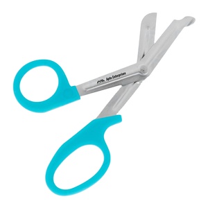 Tijeras para Vendajes de Trauma Médico, Tijeras para Vendajes EMT, Instrumentos Médicos Quirúrgicos, Herramienta de Rescate, Tijeras de Trauma con Mango Azul Cielo - Product Image 1