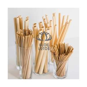 Pajitas de Bambú de Alta Calidad 2026 para Eventos Profesionales, 100% Madera Natural, Puras, Limpias, Seguras, Vajilla Sostenible de Primera Calidad - Product Image 3