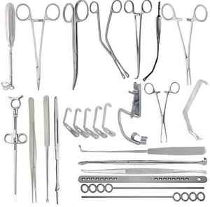 ชุดเครื่องมือผ่าตัดต่อมทอนซิลคุณภาพสูงระดับมืออาชีพ ทำจากเหล็กกล้าไร้สนิมคุณภาพเยี่ยม และชุดเครื่องมือผ่าตัดหู คอ จมูก 27 ชิ้น - Product Image 5