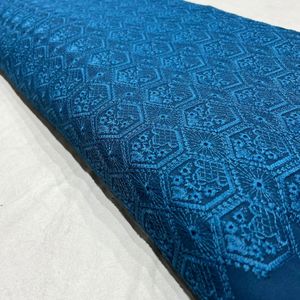 Premium Sequence Embroidery Fabric For Women Fashion Wear Designer <b>Garments</b> Party Wear Dresses Kaftan Abaya Bridal Wear - Product Image 1