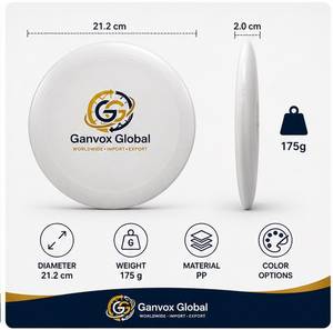 ดิสก์กอล์ฟ Ganvox Global รุ่นพรีเมียม ผลิตจากวัสดุ PP น้ำหนักเบา ทนทาน บินเสถียร ใช้ได้ทุกฤดู สำหรับการฝึกซ้อมและการแข่งขัน - Product Image 3