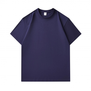 Camiseta de Verano para Hombre, Estilo Urbano, Corte Regular, Tejido de Punto, 100% Algodón, Grueso, con Logotipo Personalizado, Transpirable y Ecológica, Tendencia 2026 - Product Image 4