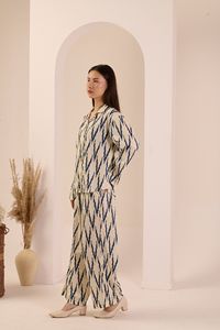 Conjunto de Pijama para Mujer, 100% Algodón, Estampado de Corazones Rosados, Suave, Transpirable, de Secado Rápido, ODM, Informal, para Otoño, Verano y Primavera - Product Image 5