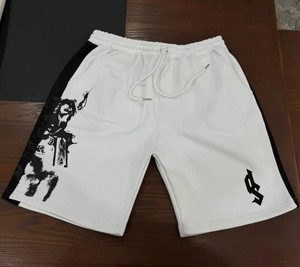 เสื้อผ้าถักจากโพลีเอสเตอร์ของผู้ชายกางเกงขาสั้นแห้งเร็วแบบผูกเชือกปานกลางเอวสูงสินค้าขายดี100% - Product Image 5