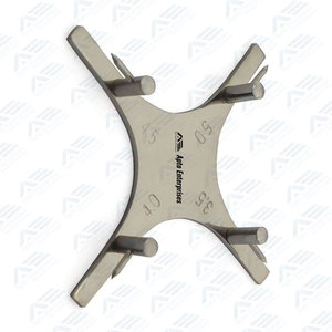 Instrumentos Dentales Profesionales: Brackets Metálicos Ortodónticos Star Boone con Calibrador, Equipos Dentales - Product Image 4