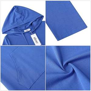 MISSKY Vestido maxi informal con capucha y bolsillos para mujer - Product Image 4