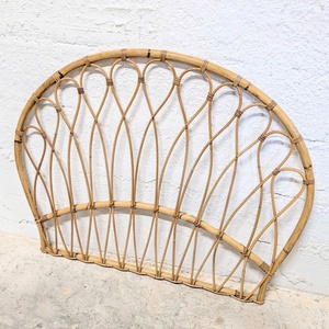 Cabecero de cama de ratán natural de alta calidad, cabecero de madera, estilo boho, muy popular. - Product Image 1