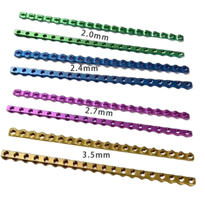 Placa de Compresión con Bloqueo de 2.4mm, LCP, Acero Inoxidable, Recta, Implante Ortopédico Veterinario para Fijación de Fracturas en Perros y Cabras - Product Image 5