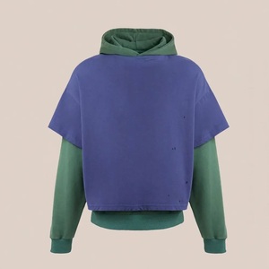 Proveedor de Sudaderas con Efecto Lavado al Ácido Personalizadas, Diseño de Estilo Urbano para Marcas de Ropa y Pedidos Grandes - Product Image 1