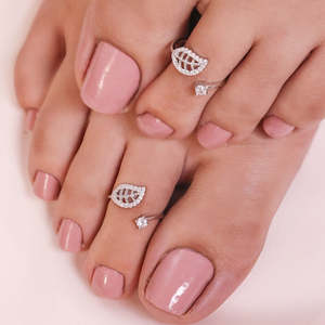 Anillo de Dedo Ajustable de Plata de Ley 925 con Diseño de Hoja Elegante y Baño de Rodio para Mujer, Producto Hecho a Mano al por Mayor - Product Image 2