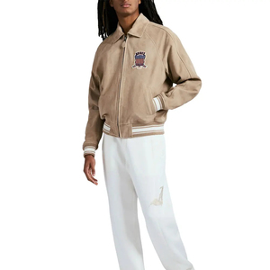 Vestes en cuir Avirex pour femmes, en cuir de qualité supérieure, coupe courte sexy, dernières tendances d'hiver, vestes en cuir Avirex sur mesure pour femmes - Product Image 3