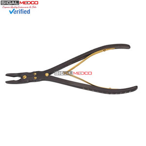 Instrumento Quirúrgico Leksell Stille Rongeur, Reutilizable, de Acero Inoxidable con Recubrimiento Negro, Cortador de Huesos Ortopédico - Product Image 2