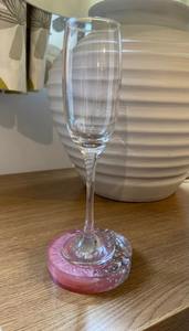 Pink Glitter Resin <b>Round</b> Coaster Modern <b>Table</b> <b>Mat</b> Drink Cup Pad Decor for Home Cafe Free Sample Resin Tea Cup coaster Safe Set - Product Image 5